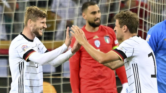 El grosero error de Donnarumma para el quinto gol de Alemania sobre Italia