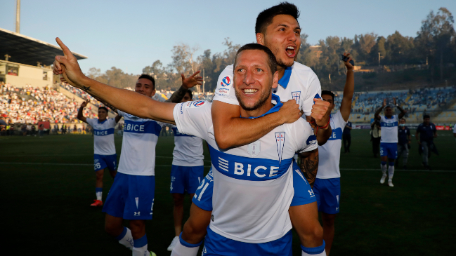 Luciano Aued recibió el alta médica y podrá volver a la cancha en Universidad Católica