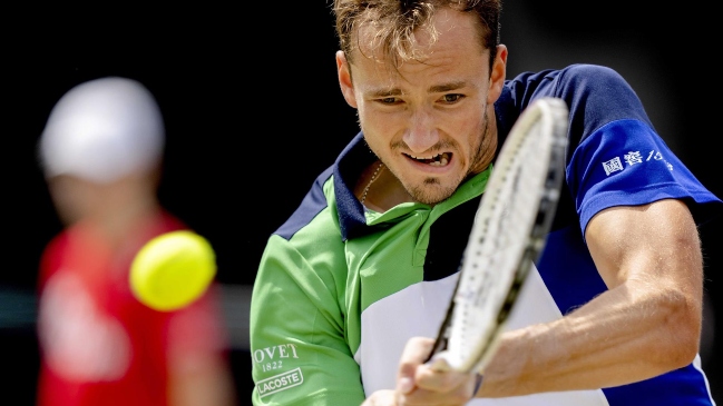 Daniil Medvedev sigue a paso sólido en Halle