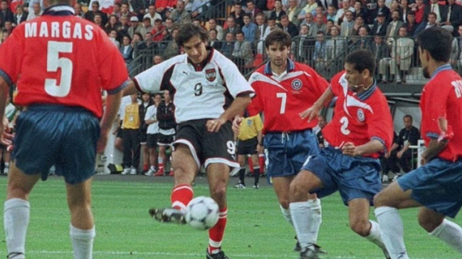 A 24 años: Austria también amargó a Chile con un agónico tanto de Ivica Vastic en Francia ’98