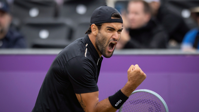 Berretini se impuso sin problemas a Van De Zandschulp y se incribió en la final de Queen’s