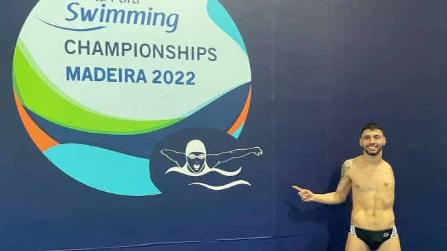 ¡Gigante! Vicente Almonacid se coronó campeón en el Mundial de Paranatación