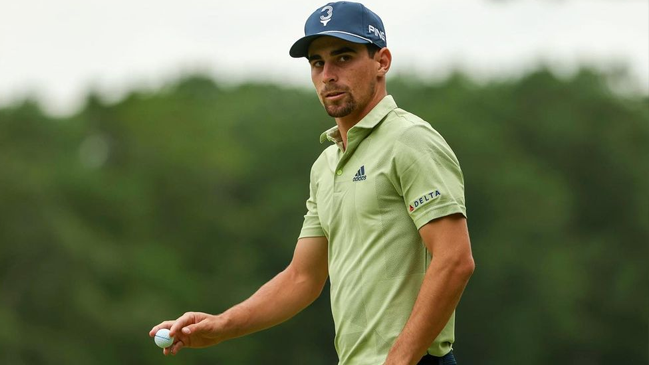 Joaquín Niemann quedó lejos de los líderes del US Open tras una mala jornada en Brookline