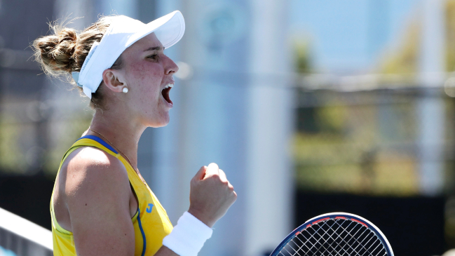 Haddad Maia se coronó en el WTA de Birmingham por el abandono de Shuai Zhang