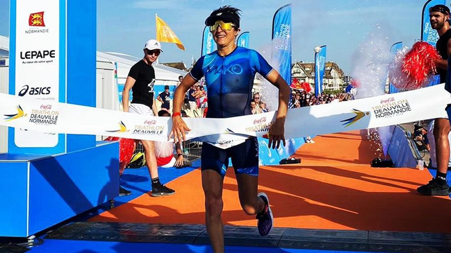Bárbara Riveros sumó su segundo triunfo consecutivo al ganar Triatlón de Deauville