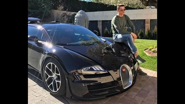 Lujoso vehículo de Cristiano Ronaldo protagonizó riesgoso accidente en Mallorca