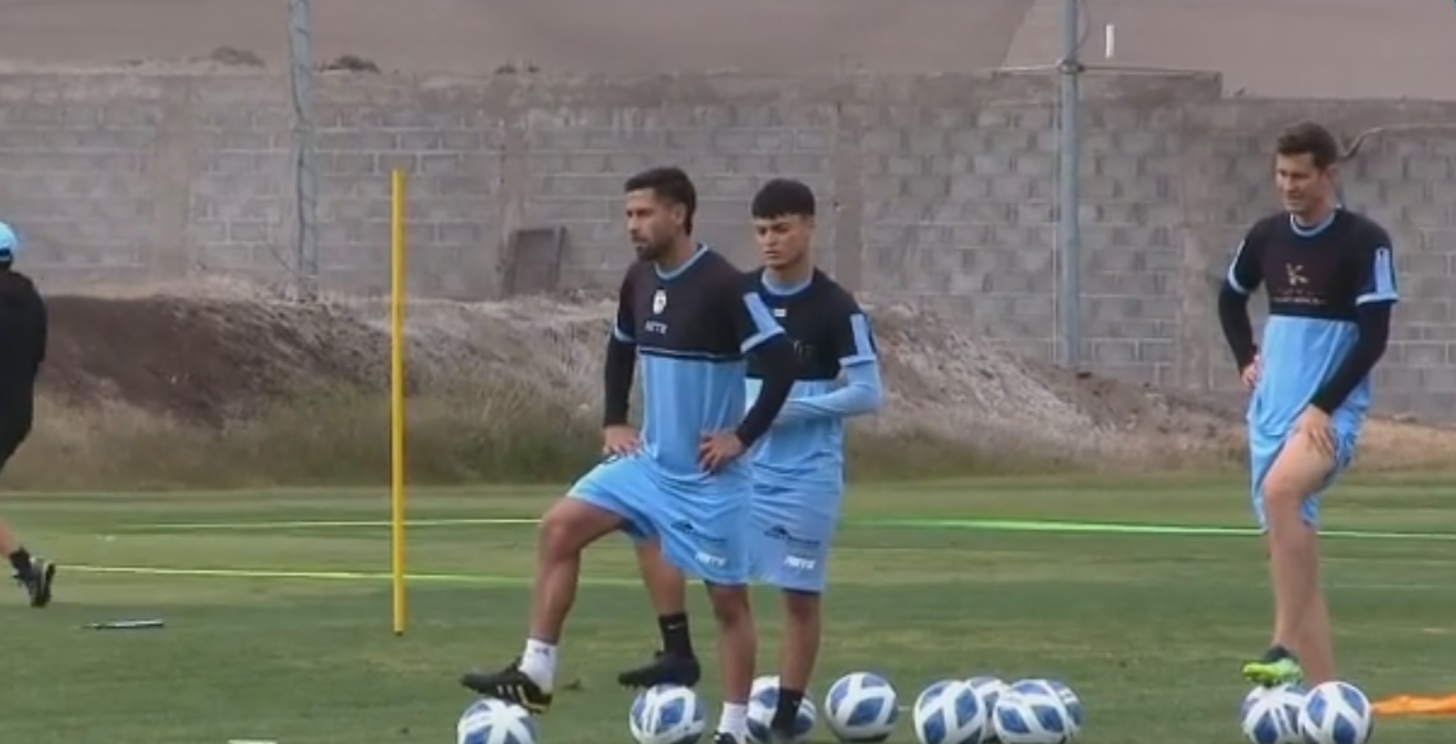Ramón Fernández tuvo su primera práctica con Deportes Iquique