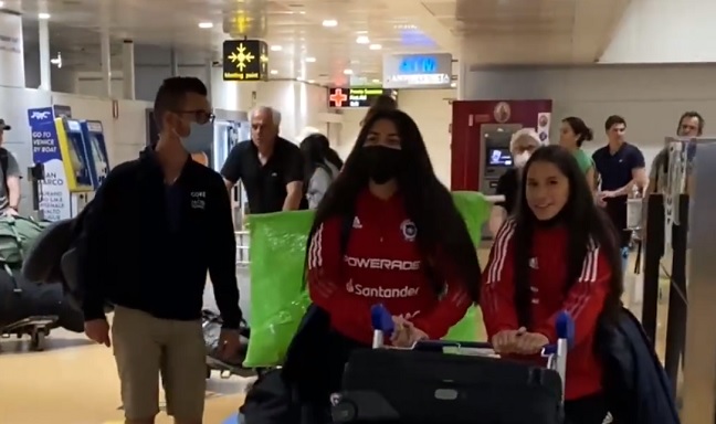 La Roja femenina sub 17 arribó a Italia para disputar el Torneo Gradisca