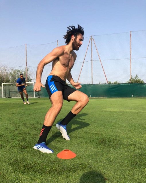 Ben Brereton Díaz mostró su duro entrenamiento de cara la próxima temporada