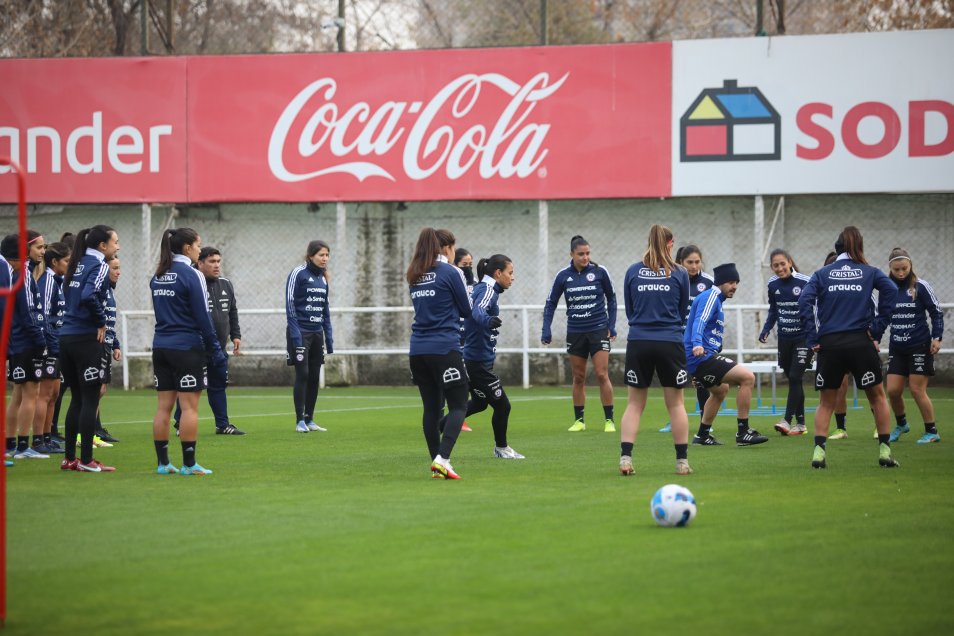 La Roja Femenina cumplió una nueva jornada de prácticas para los amistosos con Venezuela