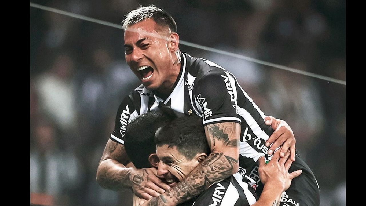 Atlético Mineiro de Eduardo Vargas venció a Flamengo en la Copa de Brasil