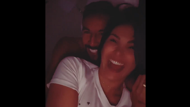 Mauricio Isla es pura alegría en su regreso a Chile