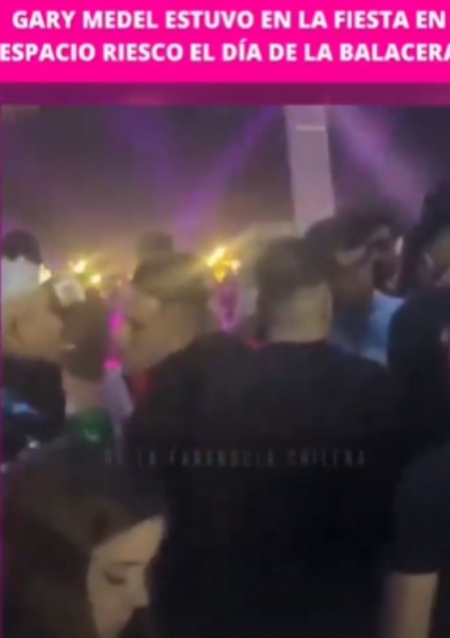 Aseguran que Medel y Pulgar participaron de fiesta que terminó con balazos en Espacio Riesco