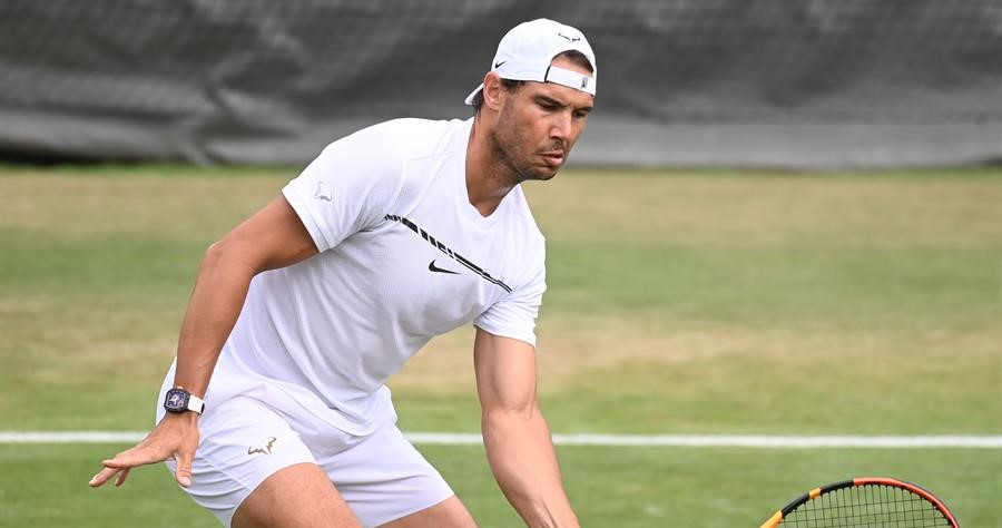 Rafael Nadal cerró con derrota su preparación para Wimbledon ante Felix Auger-Aliassime