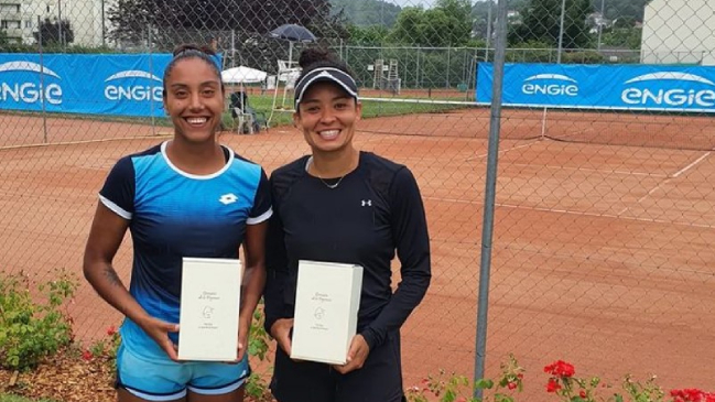 ¡Campeona! Daniela Seguel se coronó en el dobles del W25 Perigueux