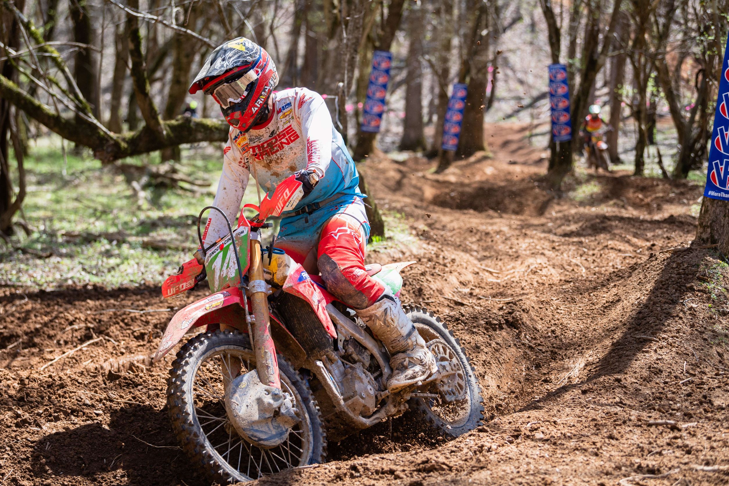 Ruy Barbosa conquistó el segundo lugar en la novena fecha del GNCC de Estados Unidos