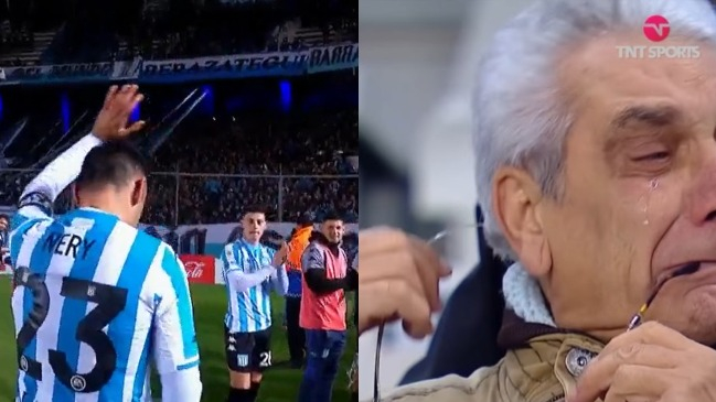 Con un pasillo y lágrimas de sus hinchas: La despedida de Nery Domínguez en Racing para venir a la U