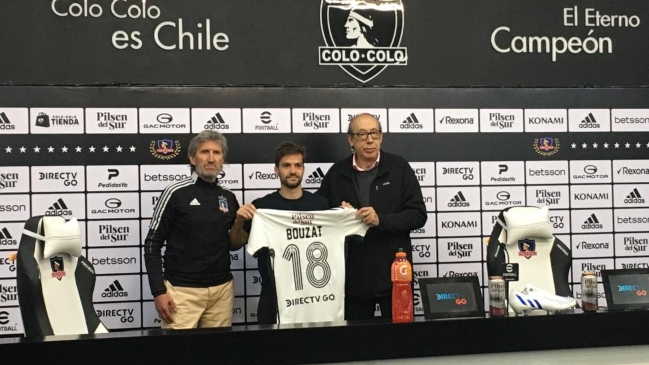 Agustín Bouzat: Cuando me llamaron de Colo Colo, no dudé en venir
