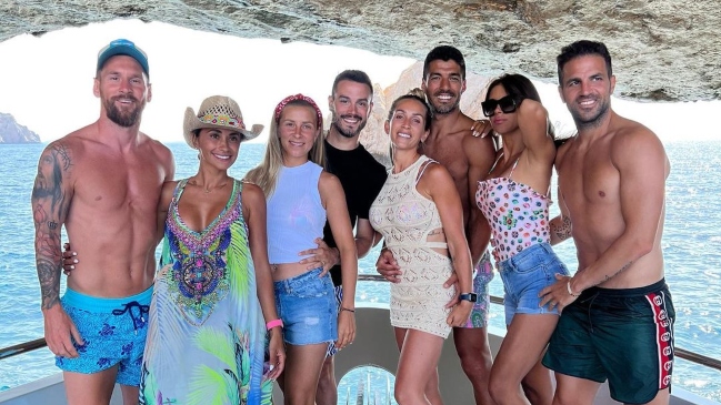Lionel Messi y “su bandita” sigue disfrutando de sus vacaciones en Ibiza