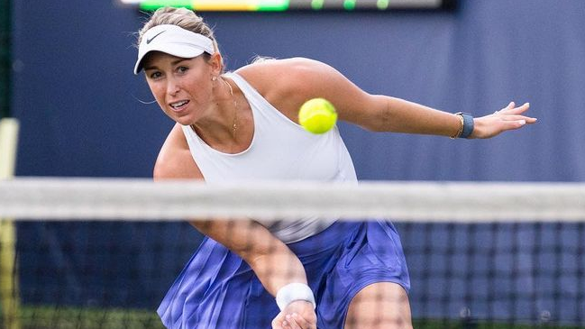 Alexa Guarachi se despidió del doble mixto de Wimbledon en primera ronda
