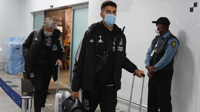 Colo Colo llegó a Brasil para su duelo ante Inter de Porto Alegre por Copa Sudamericana