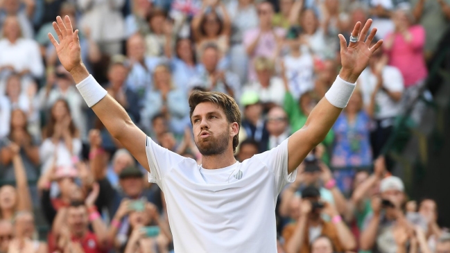 Norrie se exigió al máximo para avanzar a semifinales de Wimbledon a costa de Goffin