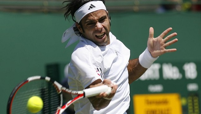 Fernando González cayó en su debut en dobles del torneo de leyendas de Wimbledon