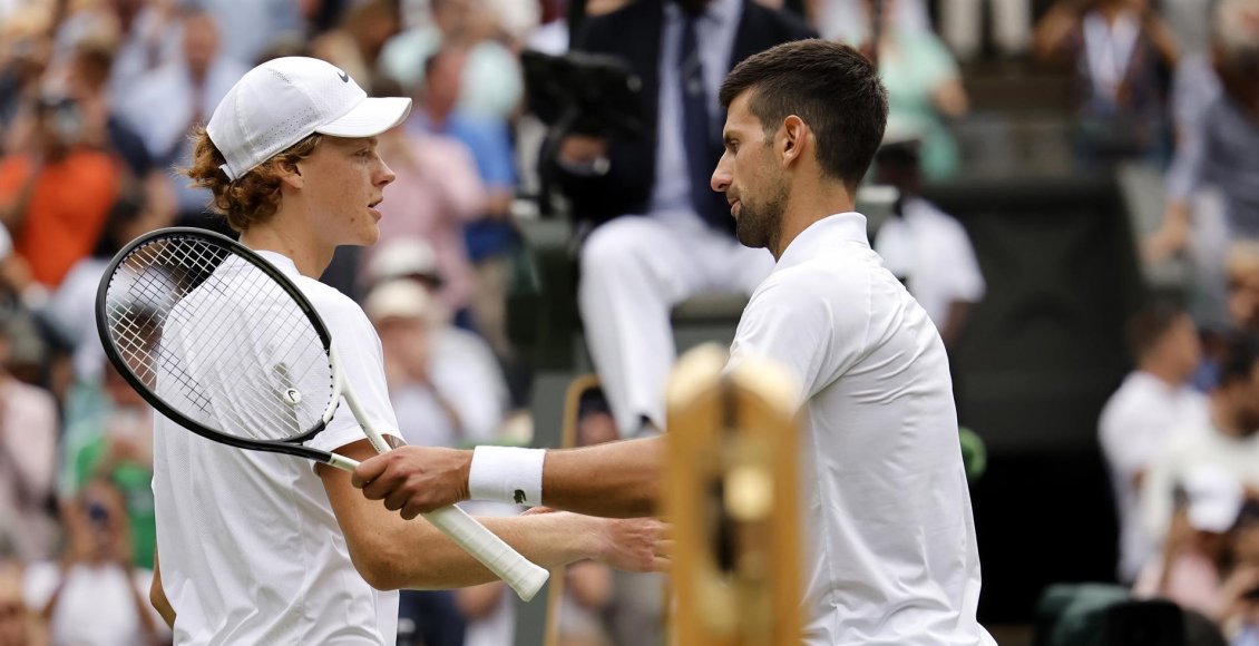 La gran remontada de Djokovic sobre Sinner para avanzar a semifinales en Wimbledon