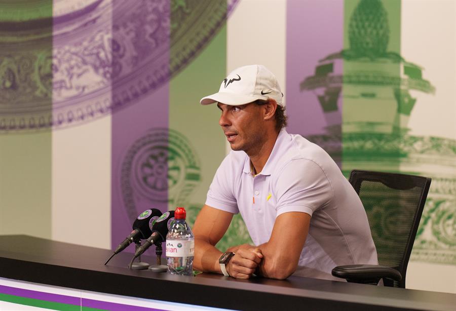 Rafael Nadal por su retiro en Wimbledon: “No queda más que mirar adelante”