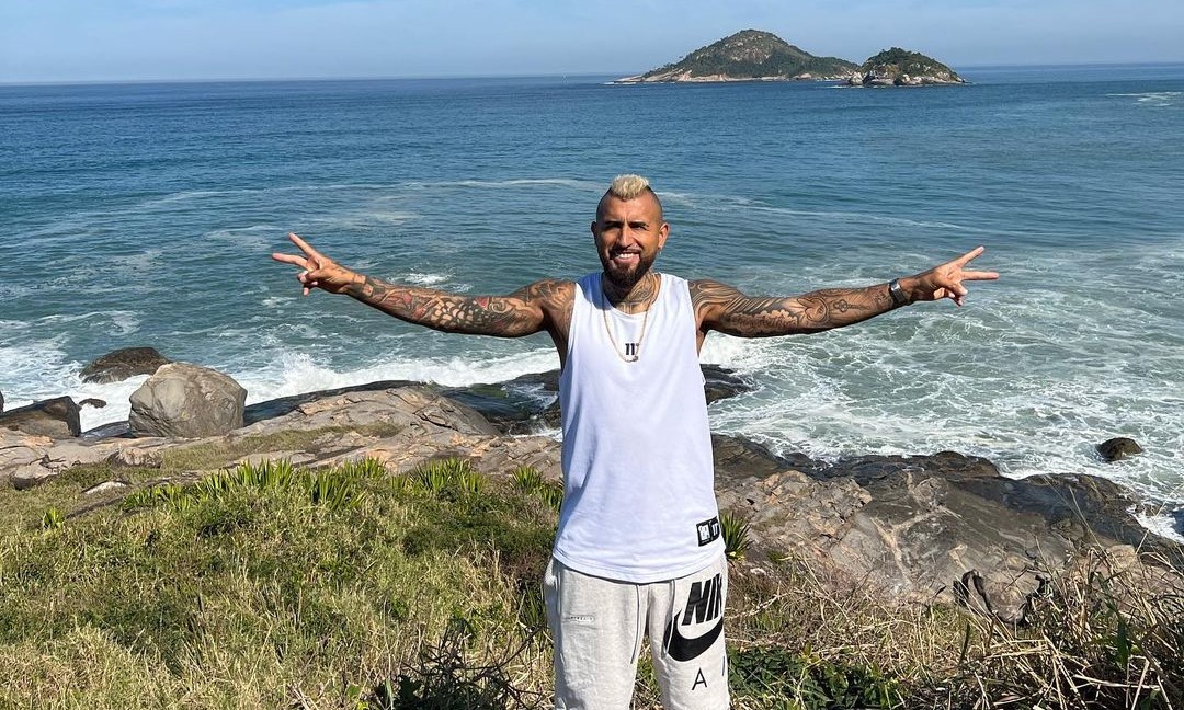 Arturo Vidal se declaró en “modo: muy feliz” en Río de Janeiro