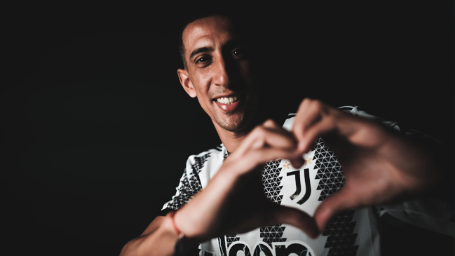 Juventus anunció oficialmente el fichaje de Ángel Di María