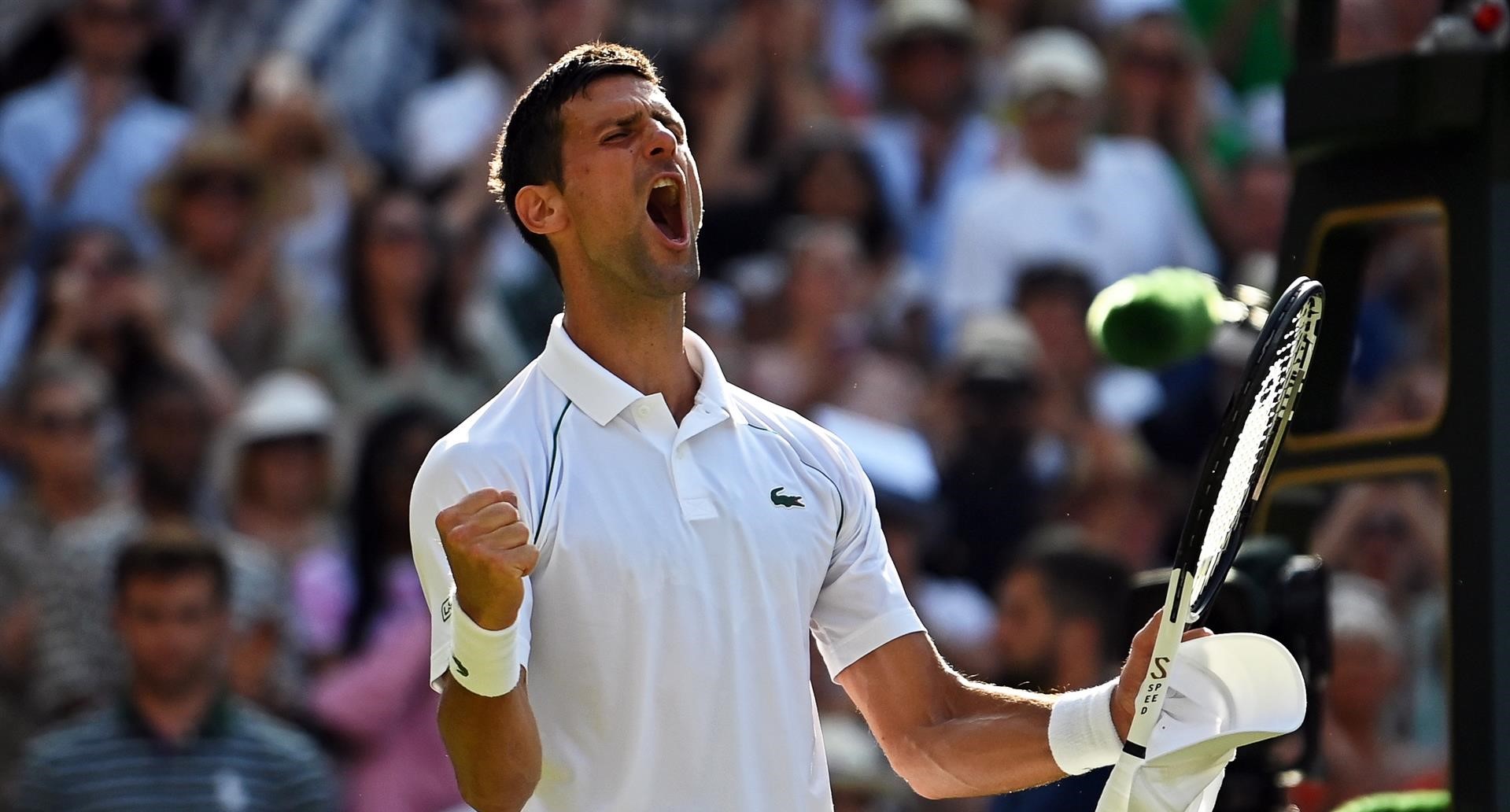 Novak Djokovic: Estoy encantado de que Kyrgios esté en la final de Wimbledon