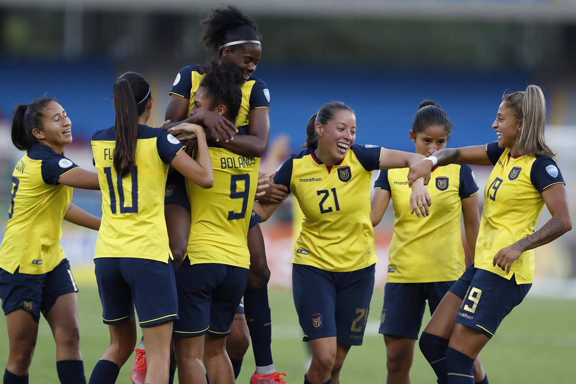 Ecuador aplastó a Bolivia en el inicio de la Copa América Femenina