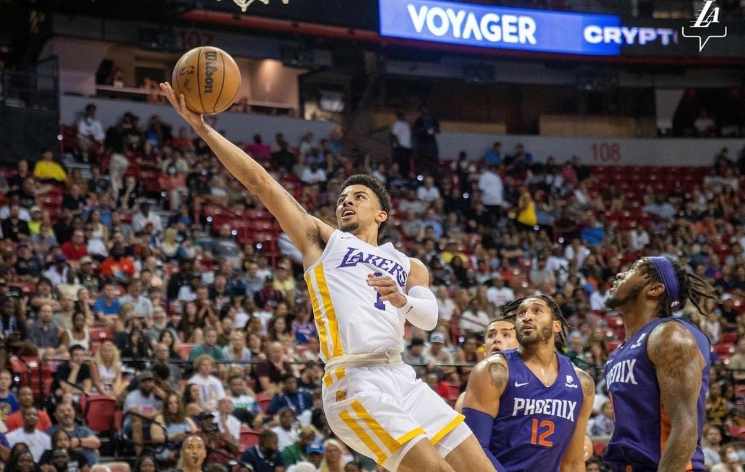 Scotty Pippen Jr. acaparó miradas en la caída de Los Lakers ante Phoenix Suns en la NBA Summer League