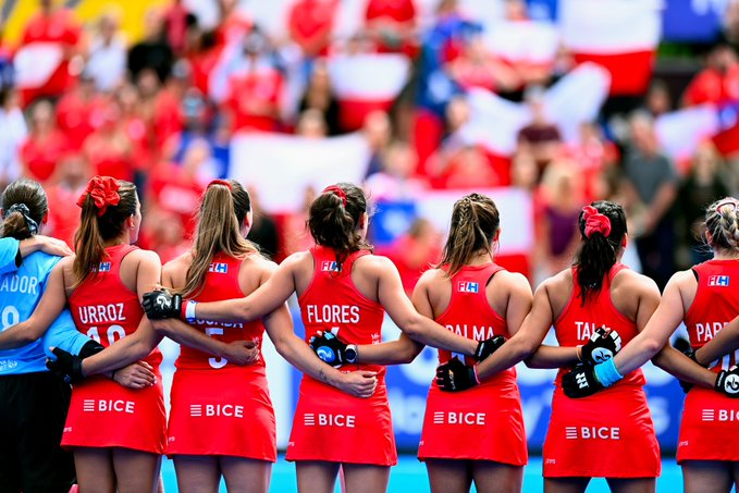 Chile enfrenta a Bélgica en los octavos de final del Mundial de hockey césped