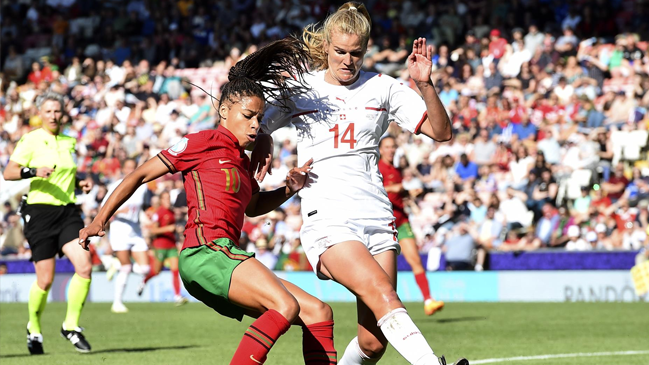 Portugal y Suiza igualaron en su debut por la Eurocopa Femenina