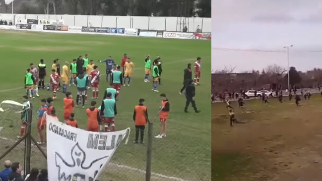 Balacera obligó a la suspensión de un clásico en Argentina