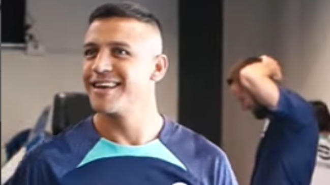Alexis Sánchez se sumó a la pretemporada de Inter de Milán