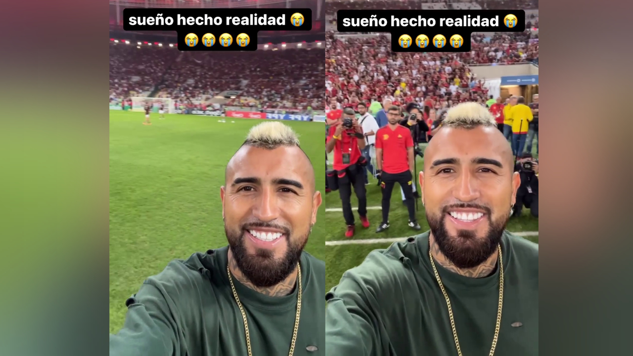 “Un sueño hecho realidad”: La felicidad de Arturo Vidal en la cancha del Maracaná