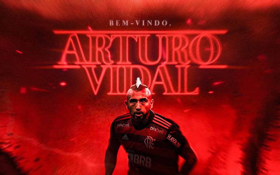¡Oficial! Arturo Vidal fue anunciado como fichaje estrella de Flamengo