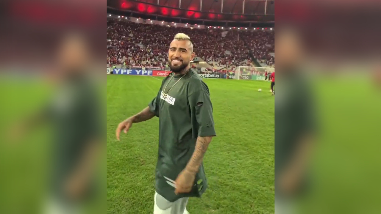 Arturo Vidal usará el dorsal 32 en su nuevo desafío en Flamengo