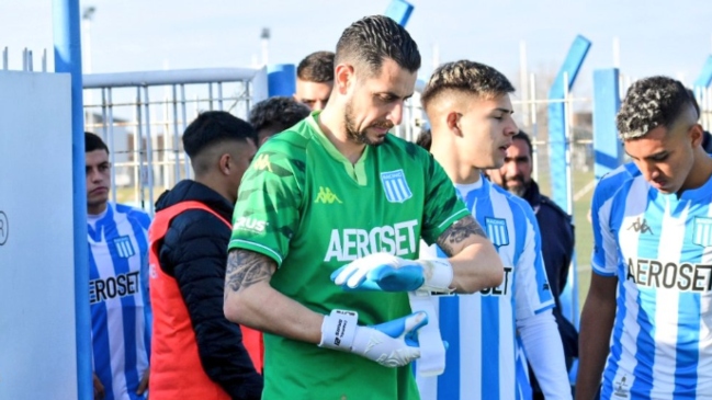 Gabriel Arias volvió a las canchas con la Reserva de Racing