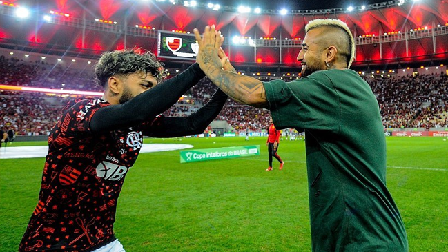 “Gabigol” destacó el fichaje de Vidal: Tiene cara de Flamengo, quiero jugar junto a él