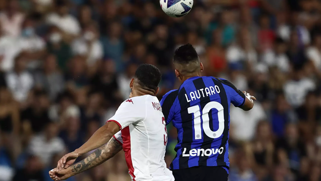 Inter rescató un empate frente a Mónaco de Guillermo Maripán en duelo de pretemporada