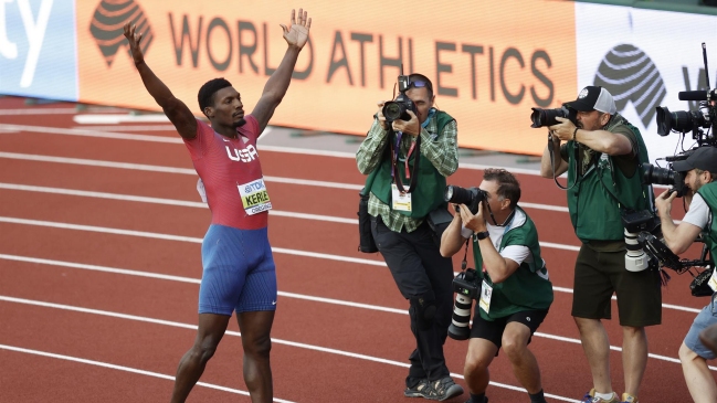 Fred Kerley se convirtió en el nuevo rey de la velocidad en Oregon