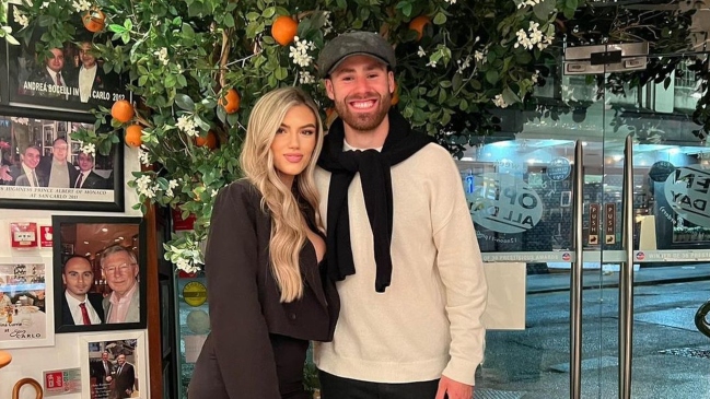 La guagüita de Ben: Brereton y Kimberly Abbott anunciaron que serán padres