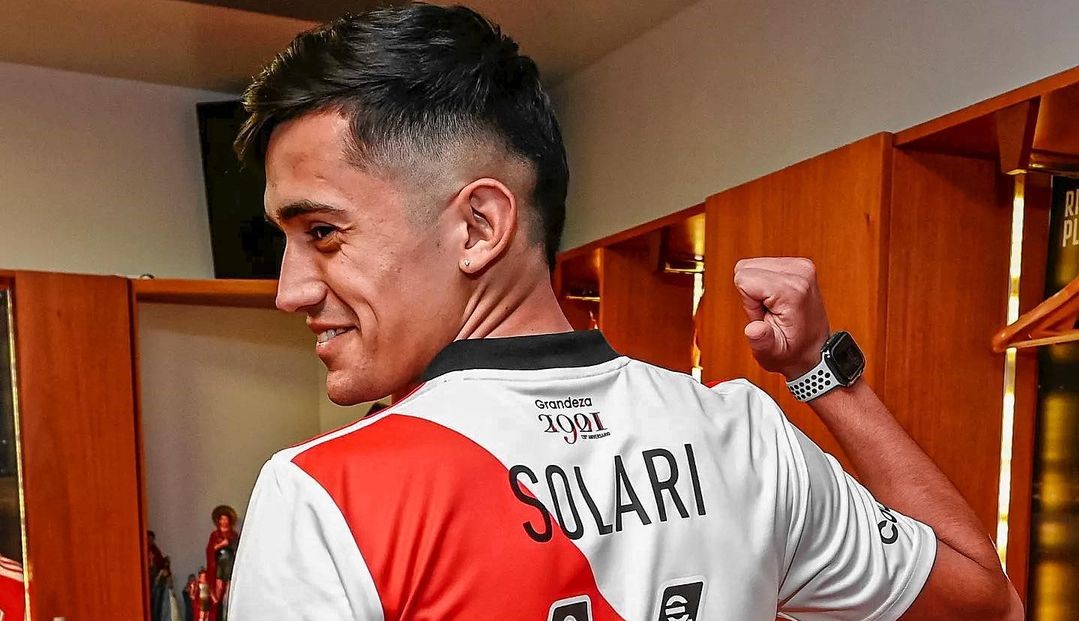 River Plate citó a Pablo Solari para el duelo contra Gimnasia y Esgrima