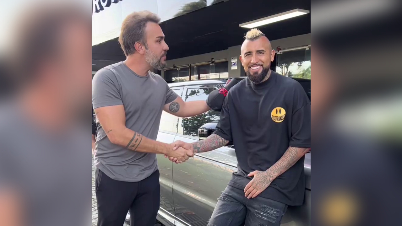 La tremenda camioneta que adquirió Arturo Vidal en Brasil