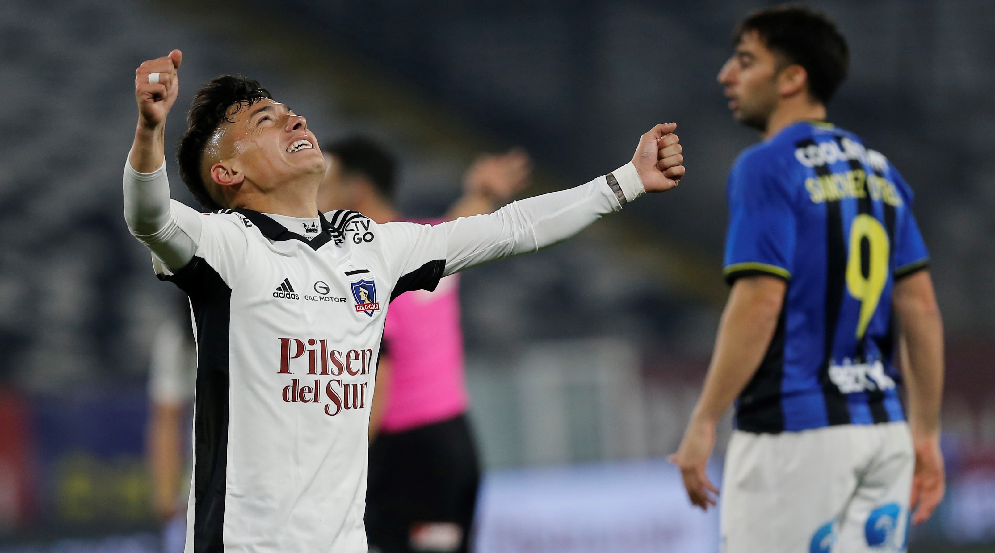 Cristián Zavala se desahogó con un golazo para Colo Colo ante Huachipato