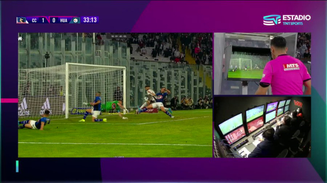 ¿Bien anulado? El VAR ahogó el grito de gol a Lucero ante Huachipato